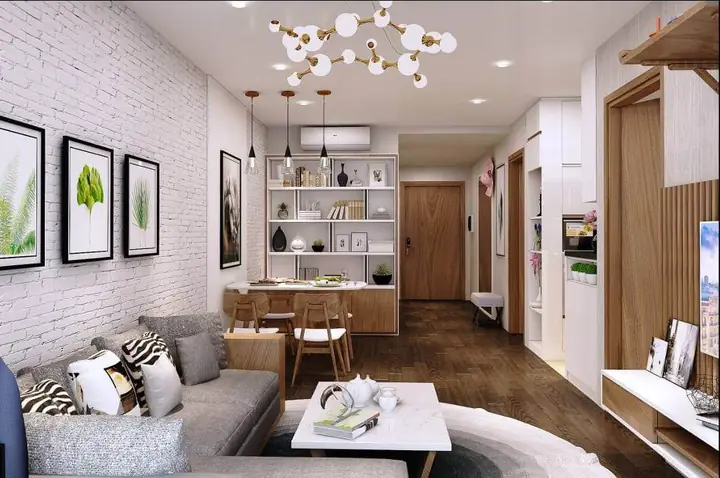 Tối ưu không gian: Giải pháp nội thất cho căn hộ 70m2 3 phòng ngủ