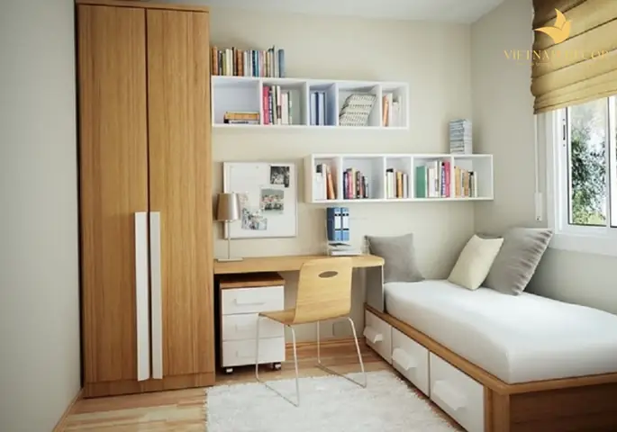 7 Ý Tưởng Nội Thất Phòng Ngủ 10m2 Người Lớn Tối Ưu Không Gian