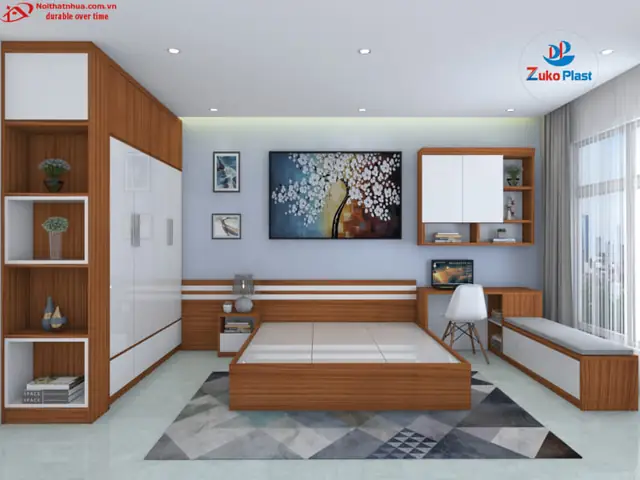 Những thiết kế nội thất phòng ngủ đẹp hiện đại năm 2024