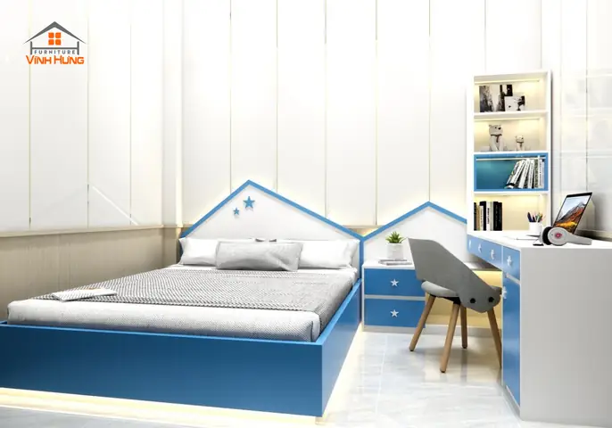 Hướng Dẫn Chọn & Bố Trí **Nội Thất Phòng Ngủ Cho Bé Yêu** An Toàn, Sáng Tạo