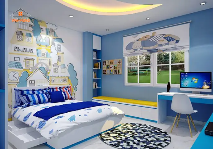 Hướng Dẫn Chọn & Bố Trí **Nội Thất Phòng Ngủ Cho Bé Yêu** An Toàn, Sáng Tạo