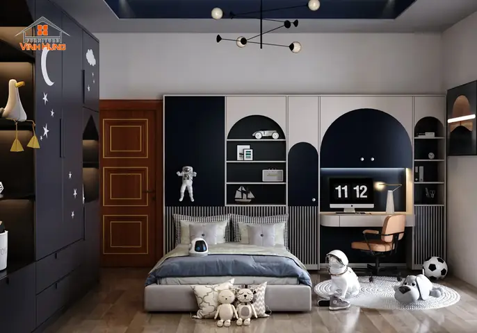Hướng Dẫn Chọn & Bố Trí **Nội Thất Phòng Ngủ Cho Bé Yêu** An Toàn, Sáng Tạo