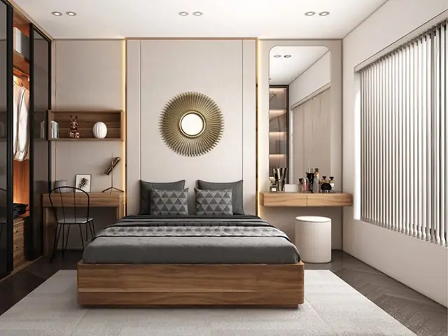 Thiết Kế Nội Thất Phòng Ngủ Có Cửa Kính Lớn: Xu Hướng & Lưu Ý