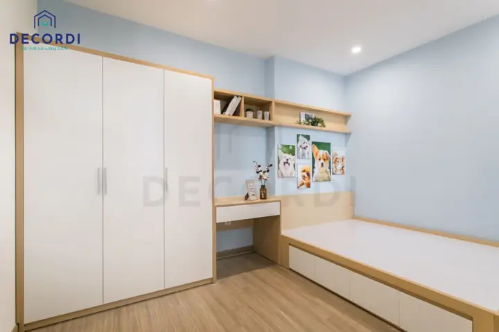 Mẫu 9: Thi công nội thất phòng ngủ tiện nghi Mẫu 9: Thi công nội thất phòng ngủ tiện nghi