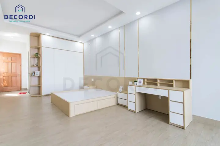 Mẫu 11: Thi công nội thất phòng ngủ 20m2 rộng rãi, thoáng mát Mẫu 11: Thi công nội thất phòng ngủ 20m2 rộng rãi, thoáng mát