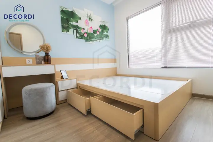 Mẫu 10: Thi công phòng ngủ hiện đại có nhà vệ sinh Mẫu 10: Thi công phòng ngủ hiện đại có nhà vệ sinh
