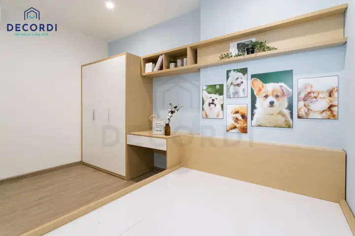 Mẫu 9: Thi công nội thất phòng ngủ tiện nghi Mẫu 9: Thi công nội thất phòng ngủ tiện nghi