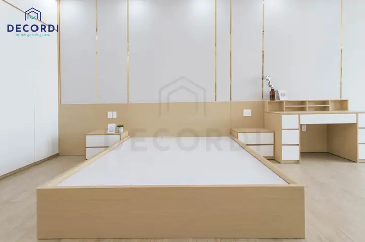 Mẫu 11: Thi công nội thất phòng ngủ 20m2 rộng rãi, thoáng mát Mẫu 11: Thi công nội thất phòng ngủ 20m2 rộng rãi, thoáng mát
