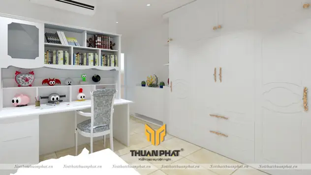 Nội thất phòng ngủ chị Hà - Trần Quang Đạo Nội thất phòng ngủ chị Hà - Trần Quang Đạo