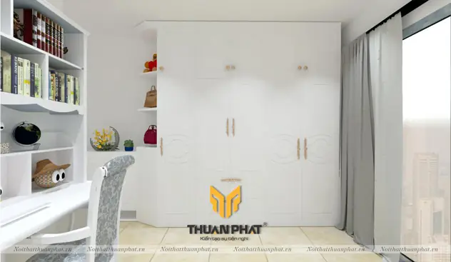 Nội thất phòng ngủ chị Hà - Trần Quang Đạo Nội thất phòng ngủ chị Hà - Trần Quang Đạo
