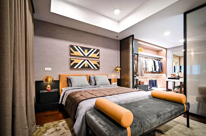 Thi công nội thất phòng ngủ cho vợ chồng