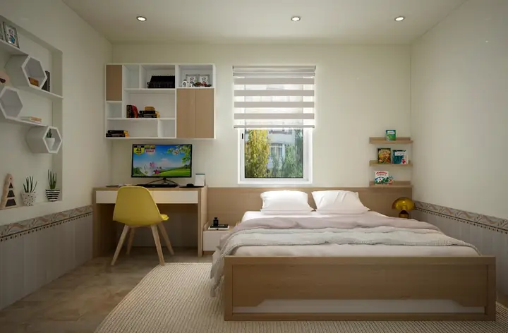 Hướng dẫn bài trí nội thất phòng ngủ hiện đại có diện tích nhỏ