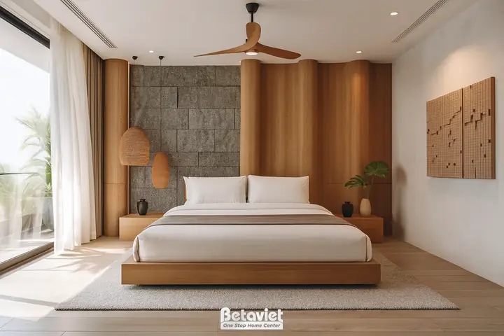 nội thất phòng ngủ khách sạn 3 sao