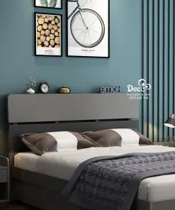 nội thất phòng ngủ màu ghi