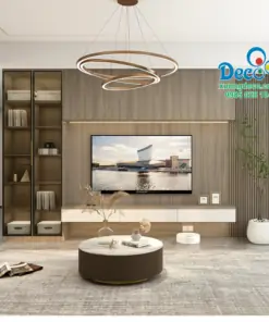 Tủ Vách Trang Trí Phòng Khách