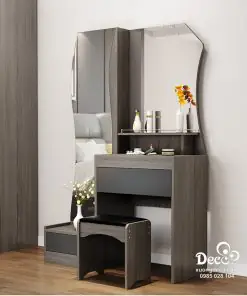 nội thất phòng ngủ màu ghi
