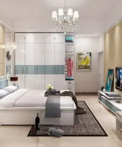 Combo Nội Thất Phòng Ngủ Hiện Đại Giường Có Phụ Kiện Nâng Hạ
