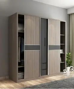 nội thất phòng ngủ màu ghi