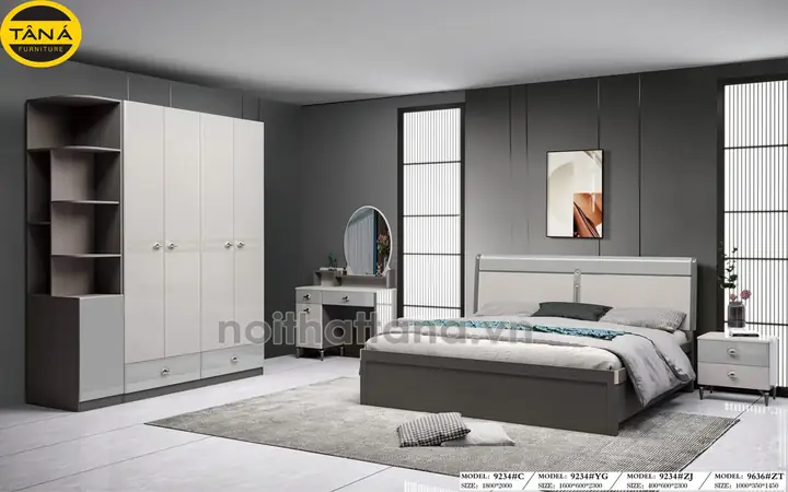 Nội thất phòng ngủ nhỏ TPHCM: Biến không gian hẹp thành rộng Nội thất phòng ngủ nhỏ TPHCM: Biến không gian hẹp thành rộng
