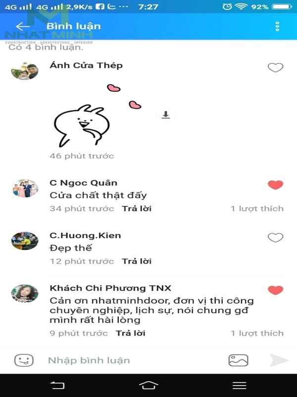 Phản hồi tích cực từ khách hàng về chất lượng cửa nhựa gỗ composite Hà Nội