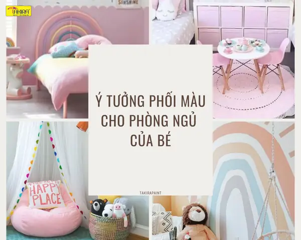 Phối màu phòng ngủ bé: Hướng dẫn chọn màu phù hợp độ tuổi và giới tính