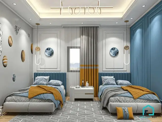 5.3 Mẫu phòng ngủ phong cách tối giản cho bé trai 5.3 Mẫu phòng ngủ phong cách tối giản cho bé trai