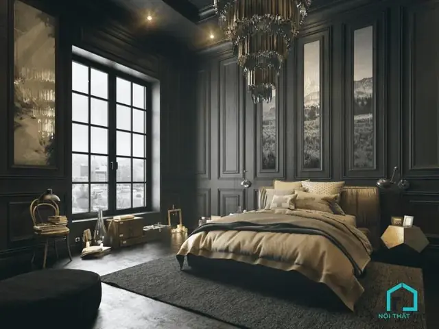 .7 Thiết kế nội thất phòng ngủ phong cách tối giản cao cấp .7 Thiết kế nội thất phòng ngủ phong cách tối giản cao cấp