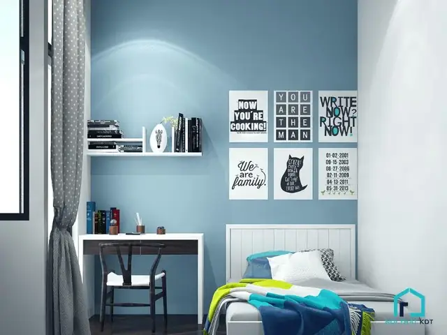 5.3 Mẫu phòng ngủ phong cách tối giản cho bé trai 5.3 Mẫu phòng ngủ phong cách tối giản cho bé trai