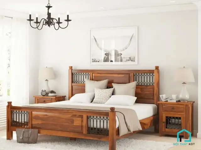 5.6 Mẫu phòng ngủ tối giản phong cách Vintage 5.6 Mẫu phòng ngủ tối giản phong cách Vintage
