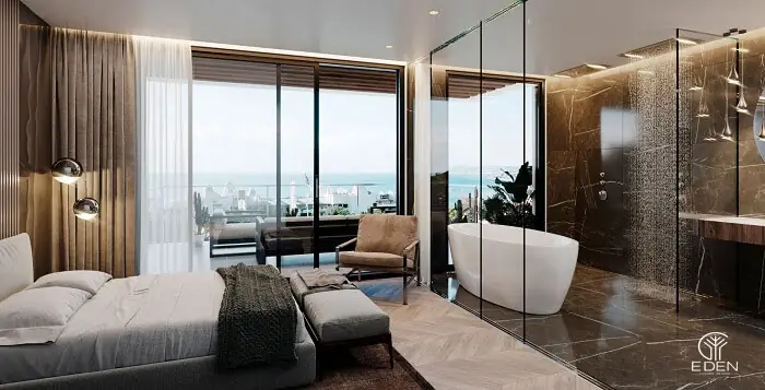phòng ngủ 12m2 có toilet phòng ngủ 12m2 có toilet