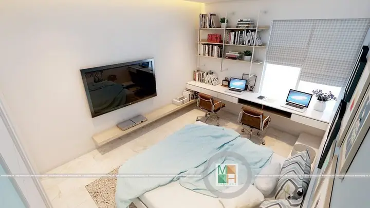 phòng ngủ 15m2 có nhỏ không