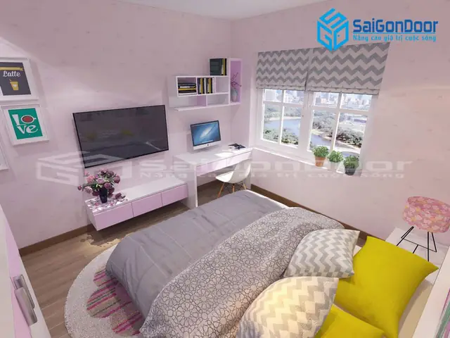 Phòng ngủ có 2 cửa sổ có nên hay không?