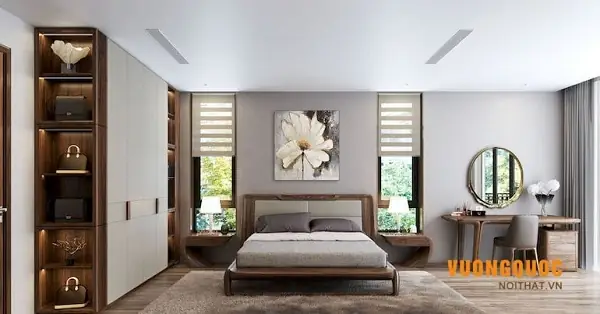 Tối ưu không gian phòng ngủ 2.8 x 2.8 hiệu quả