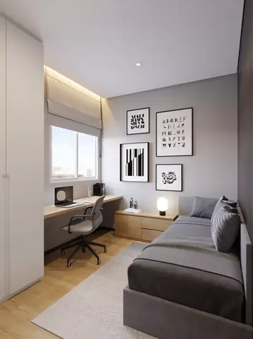 Trang trí phòng ngủ 6m2 đẹp và tràn ngập ánh sáng tự nhiên