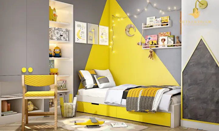 phòng ngủ bé gái hiện đại phòng ngủ bé gái hiện đại