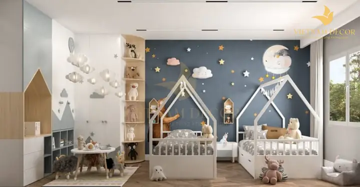 phòng ngủ bé gái hiện đại phòng ngủ bé gái hiện đại