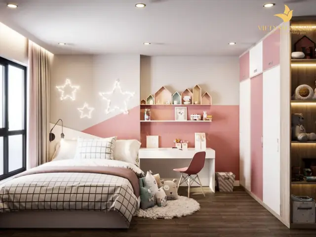 phòng ngủ bé gái hiện đại phòng ngủ bé gái hiện đại