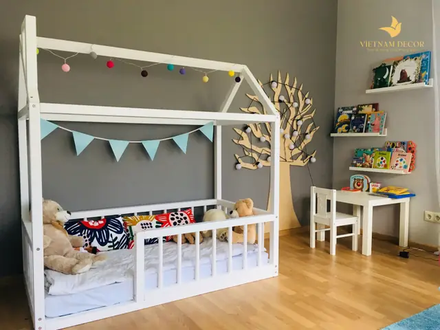 phòng ngủ bé gái hiện đại phòng ngủ bé gái hiện đại