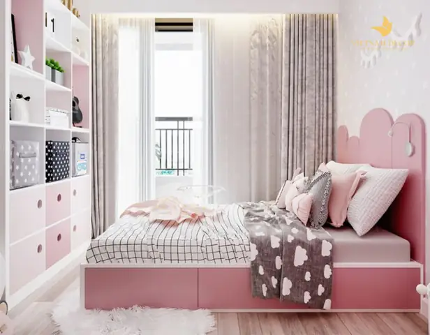 phòng ngủ bé gái hiện đại phòng ngủ bé gái hiện đại