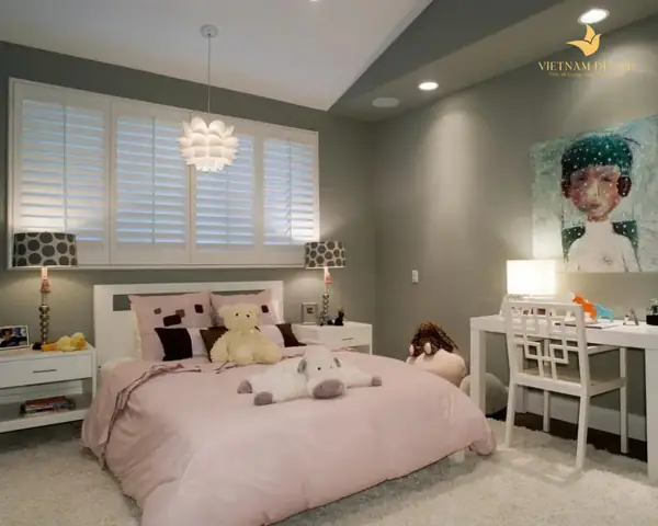 phòng ngủ bé gái hiện đại phòng ngủ bé gái hiện đại