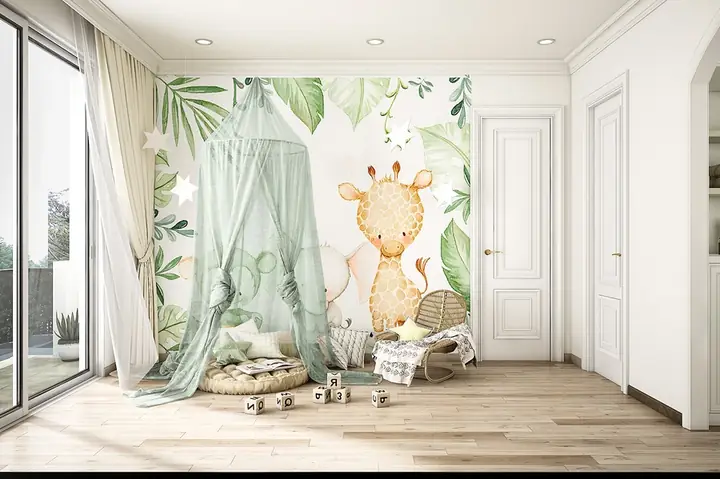 Làm thế nào để thiết kế phòng ngủ bé gái sơ sinh an toàn và đẹp mắt?