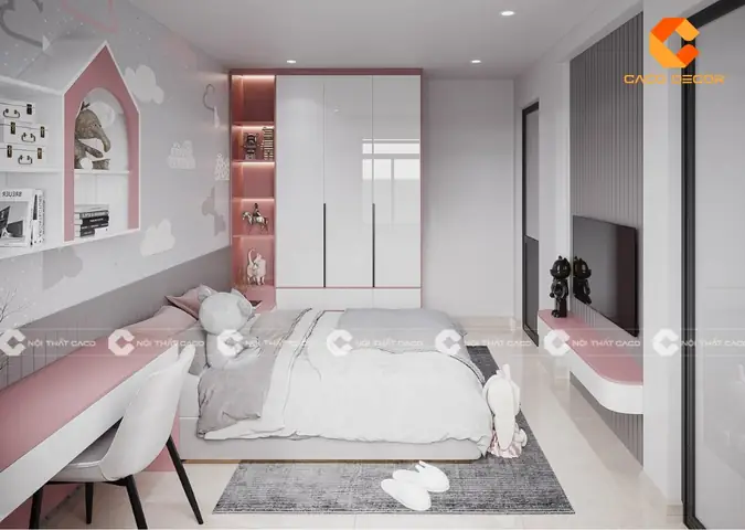 Thiết Kế Phòng Ngủ Bố Mẹ Và Con Gái Nhỏ: Hướng Dẫn Chi Tiết