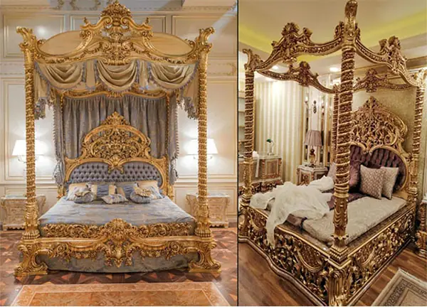 Nội thất phòng ngủ cổ điển Châu Âu có chất lượng cực kì tốt Nội thất phòng ngủ cổ điển Châu Âu có chất lượng cực kì tốt