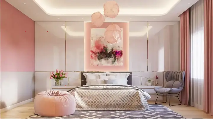 phòng ngủ cho be gái 13 tuổi