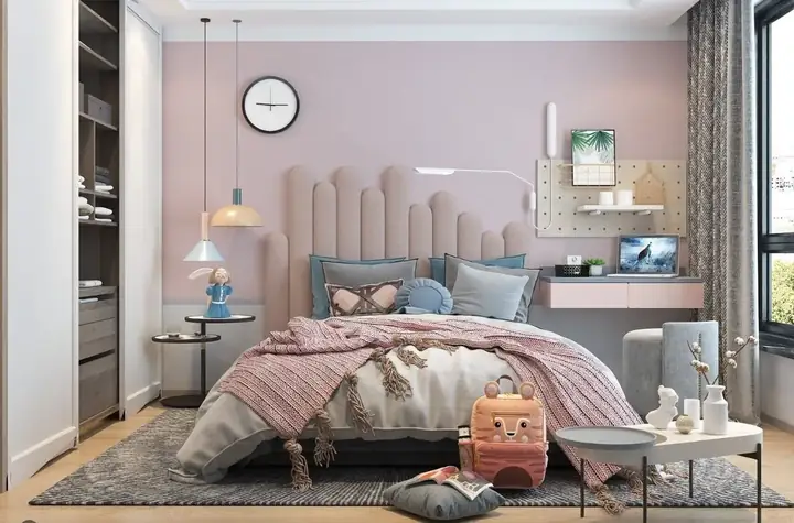 phòng ngủ cho bé gái 15 tuổi