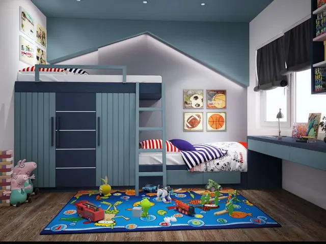 Phòng ngủ 15m2 cho bé gái: 10+ Ý tưởng & Lưu ý khi thiết kế