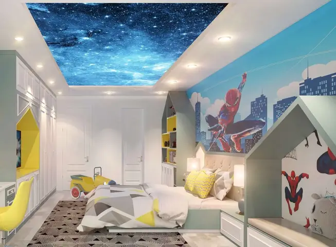 Phòng ngủ 15m2 cho bé gái: 10+ Ý tưởng & Lưu ý khi thiết kế