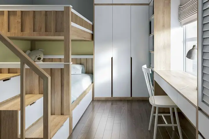 Phòng ngủ 15m2 cho bé gái: 10+ Ý tưởng & Lưu ý khi thiết kế