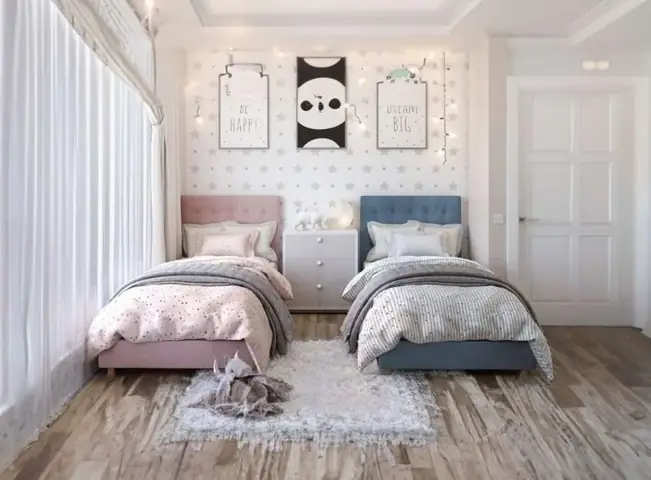 Phòng ngủ 15m2 cho bé gái: 10+ Ý tưởng & Lưu ý khi thiết kế