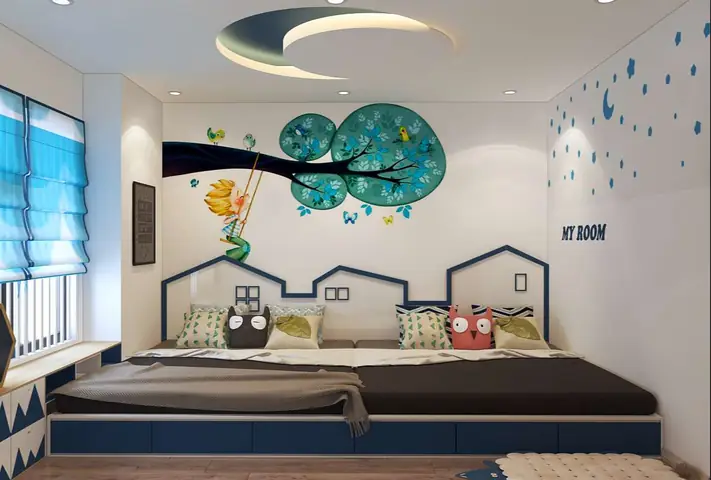 Phòng ngủ 15m2 cho bé gái: 10+ Ý tưởng & Lưu ý khi thiết kế